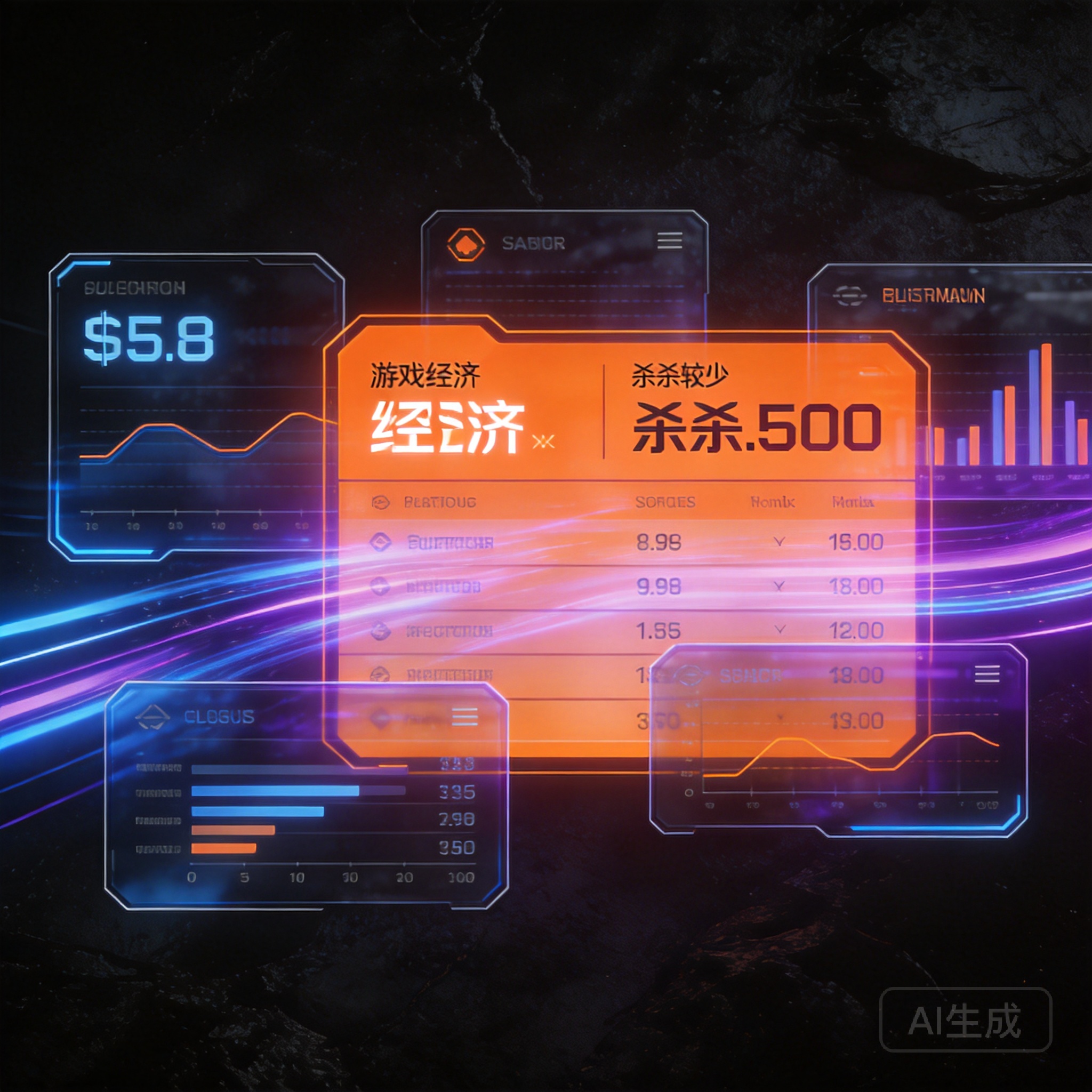 极速电竞比分网主题插画